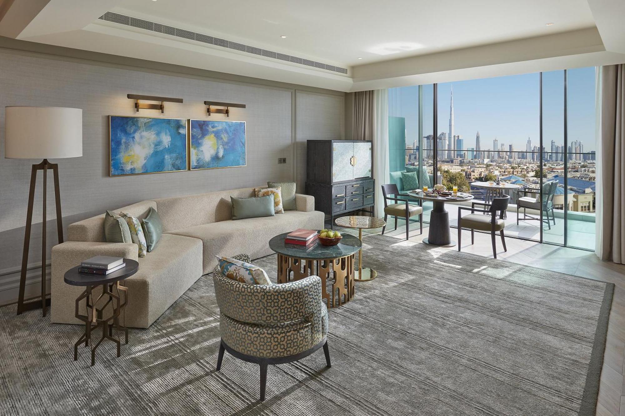 만다린 오리엔탈 주메이라 두바이 외부 사진 A suite at the hotel