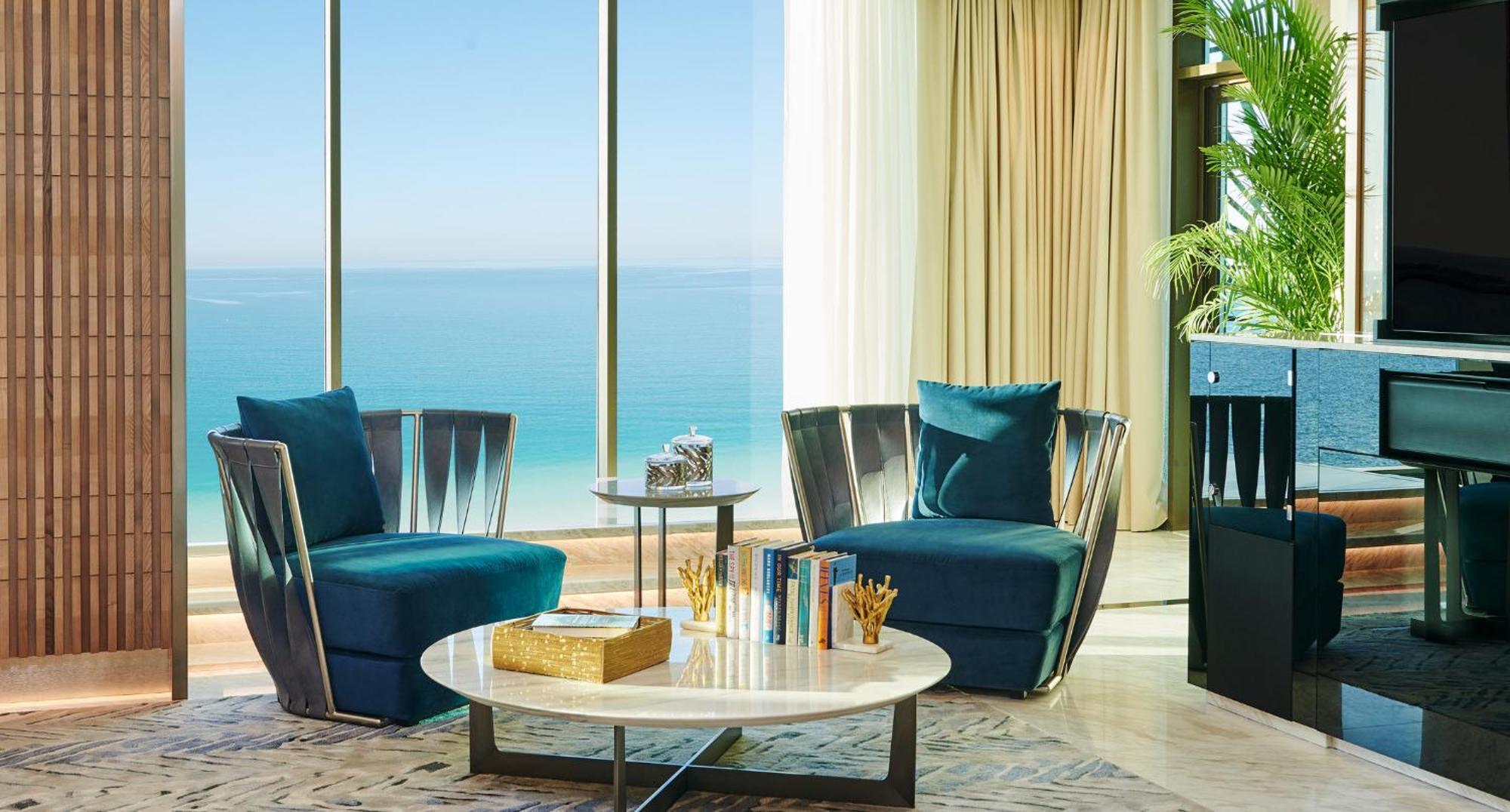 만다린 오리엔탈 주메이라 두바이 외부 사진 Interior of a suite at The Atlantis