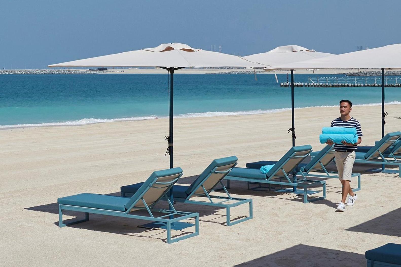 만다린 오리엔탈 주메이라 두바이 외부 사진 Beach at Jumeirah Atlantis