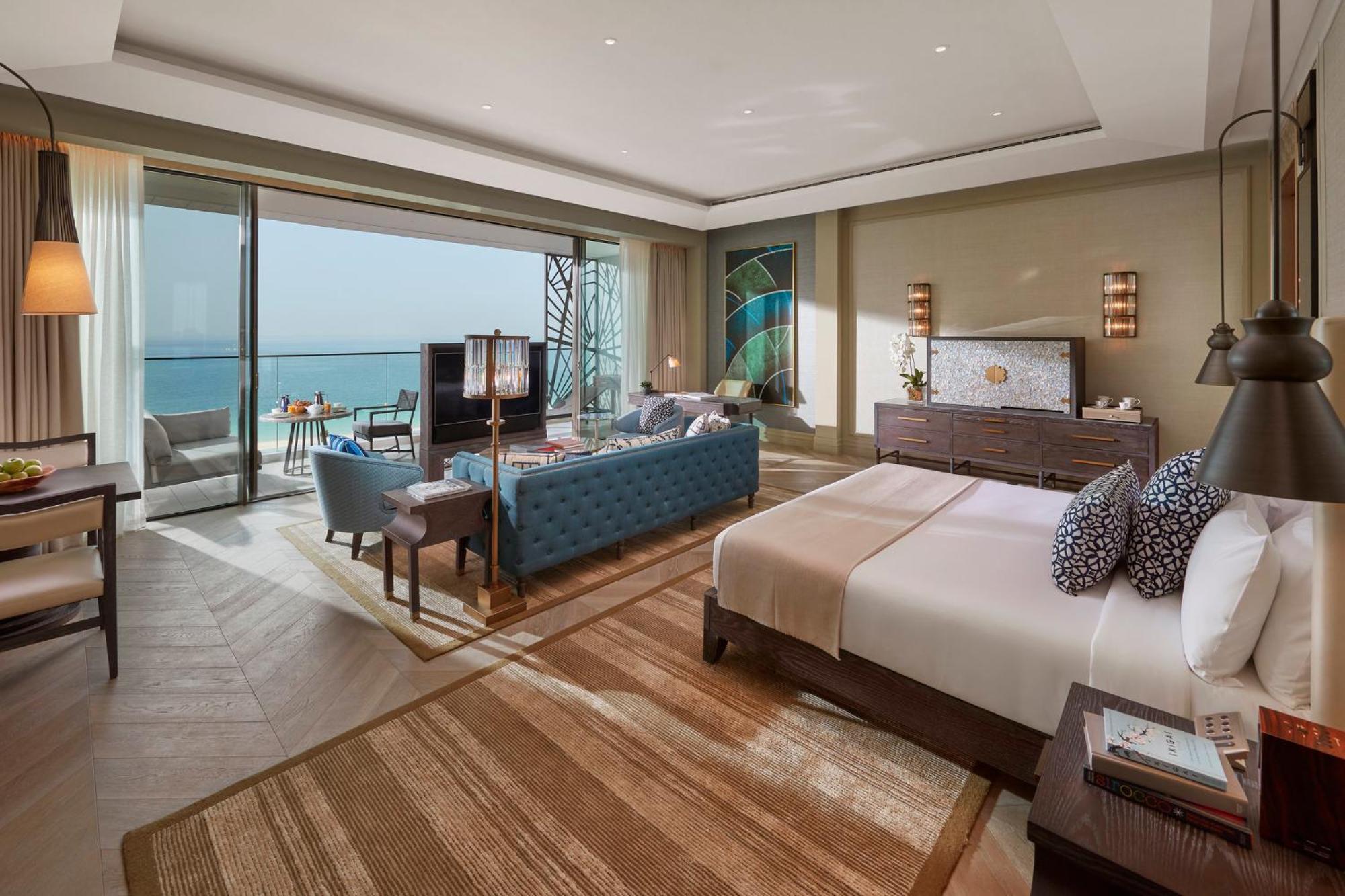만다린 오리엔탈 주메이라 두바이 외부 사진 A bedroom at the hotel