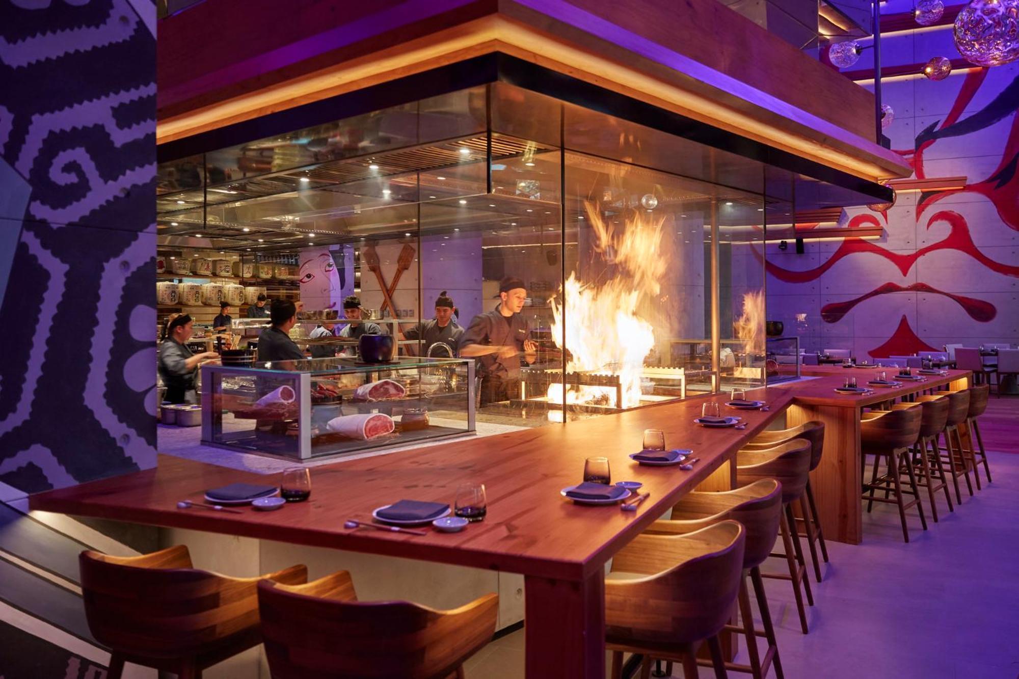 만다린 오리엔탈 주메이라 두바이 외부 사진 The interior of the restaurant